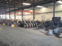 仓储铸件区(Storage area of warehouse casting parts)