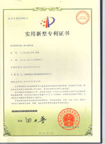 实用新型专利证书(Utility model patent)