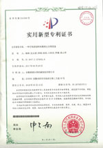 实用新型专利证书(Utility model patent)