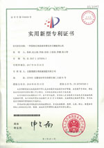实用新型专利证书(Utility model patent)